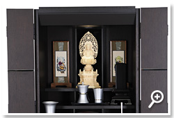 モダン仏壇 ヌーヴォLQ 19号 設置台スツール フォトギャラリー014