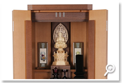 モダン仏壇 エチュード タモ フォトギャラリー016