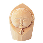 子姿地蔵 白木 木地
