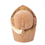子姿地蔵 光背金箔