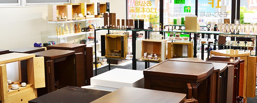 メモリアル仏壇 札幌店 場内案内