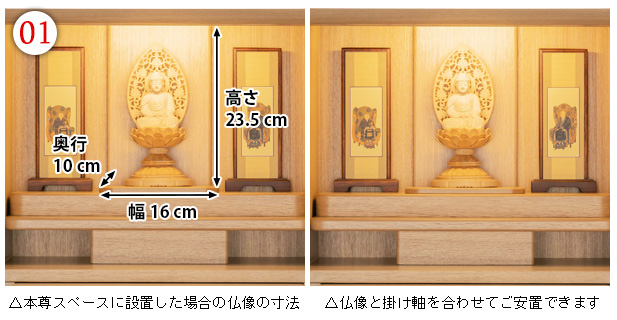 仏像設置場所