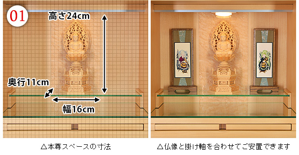 仏像設置場所