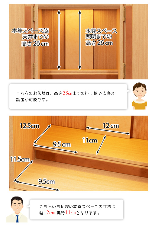 須弥壇寸法図