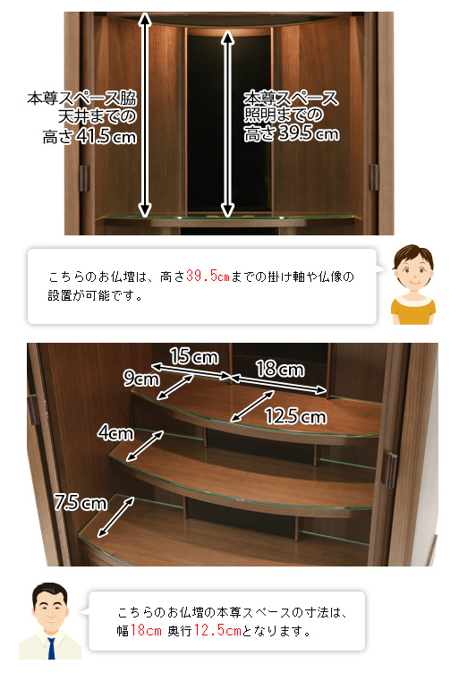 須弥壇寸法図