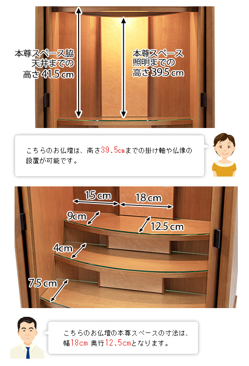 須弥壇寸法図