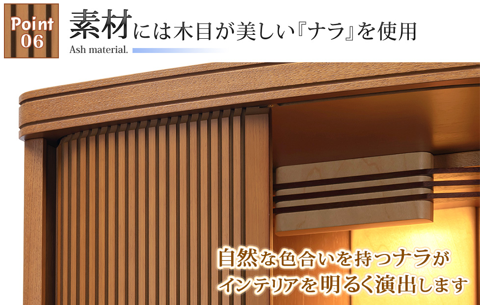 ポイント6 素材