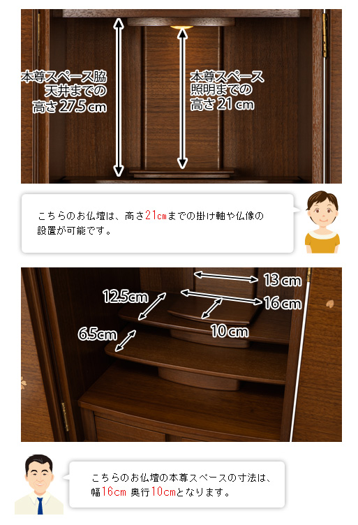 須弥壇寸法図