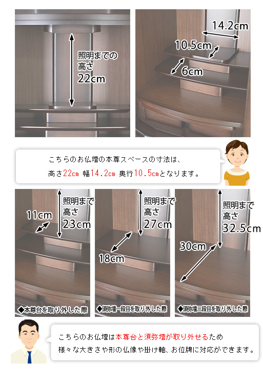 寸法図 須弥壇