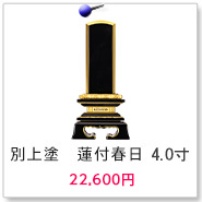 別上塗 蓮付春日  4.0寸