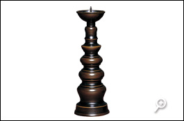 背短 灯立 黒光色