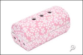 美濃焼筒香彩器 筒型香炉 小桜