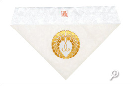 打敷 上付 正絹紗 刺繍 西紋入 名古屋寸法 30代～200代