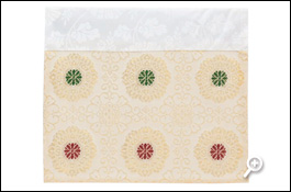 夏用角打敷 金紗色入