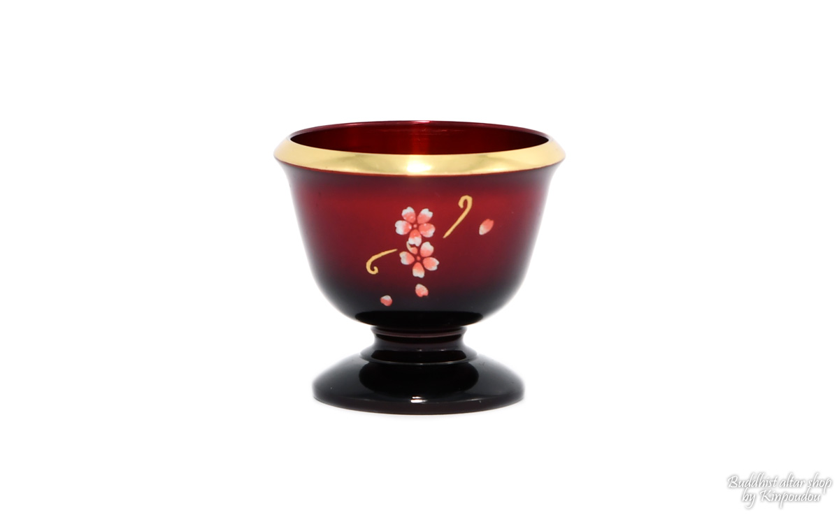 銅器 フルール ワインぼかし 桜蒔絵 銅器 フルール ワインぼかし 桜蒔絵