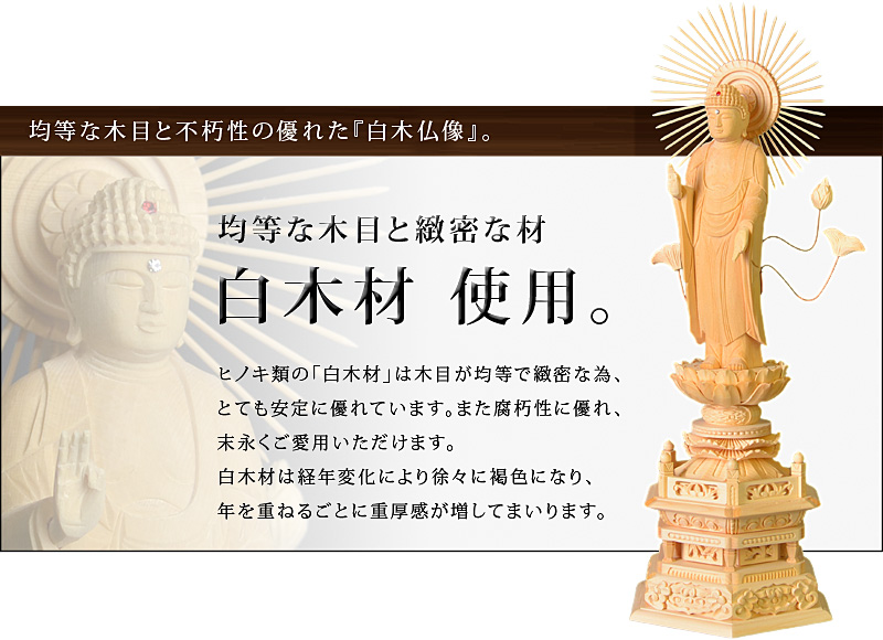 白木『東立弥陀如来像』』オススメポイント