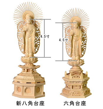 台座の比較