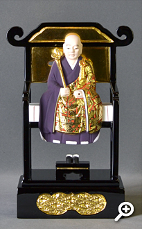木製彩色 曹洞宗 脇仏 常済大師 フォトギャラリー