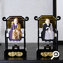 木製彩色 曹洞宗 脇仏 常済大師・承陽大師 フォトギャラリー