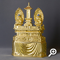 木製金箔 日蓮宗 三宝尊 フォトギャラリー