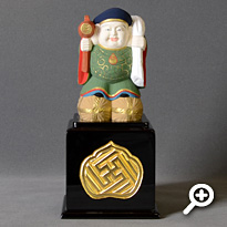 木製彩色 日蓮宗 脇仏 大黒天 フォトギャラリー