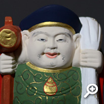 木製彩色 日蓮宗 脇仏 大黒天 フォトギャラリー