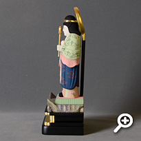 木製彩色 日蓮宗 脇仏 鬼子母神 フォトギャラリー