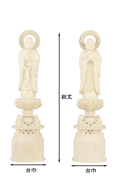 仏像寸法図