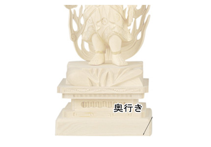 仏像寸法図