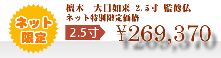 ネット特別限定価格 \269,370