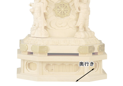 仏像寸法図