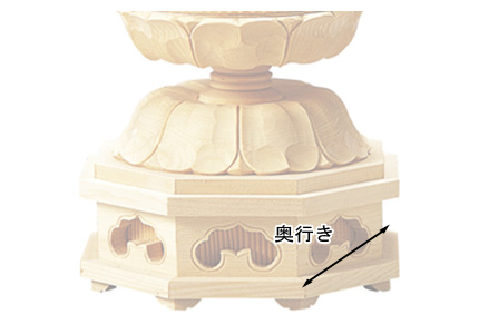仏像寸法図