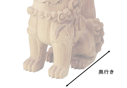 仏像寸法図