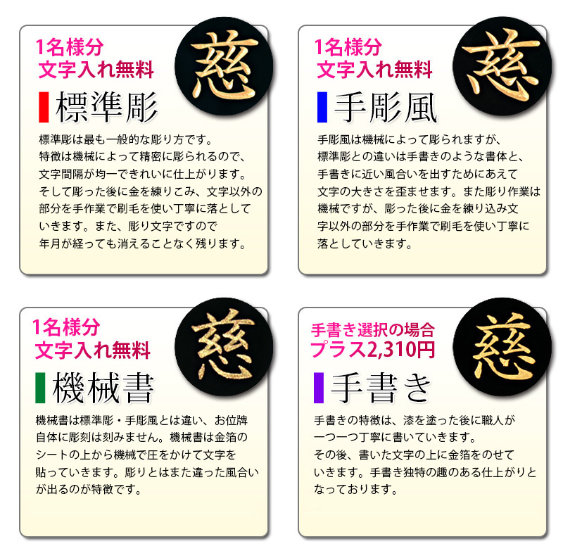 お位牌名入れ02