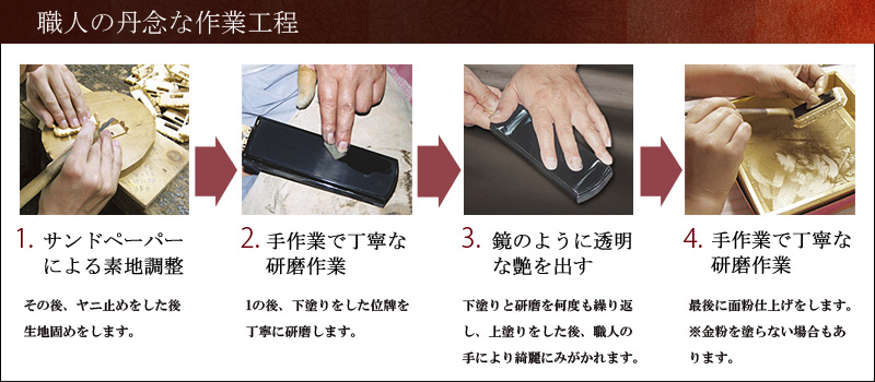 塗位牌 『輪島上塗 春日』オススメポイント