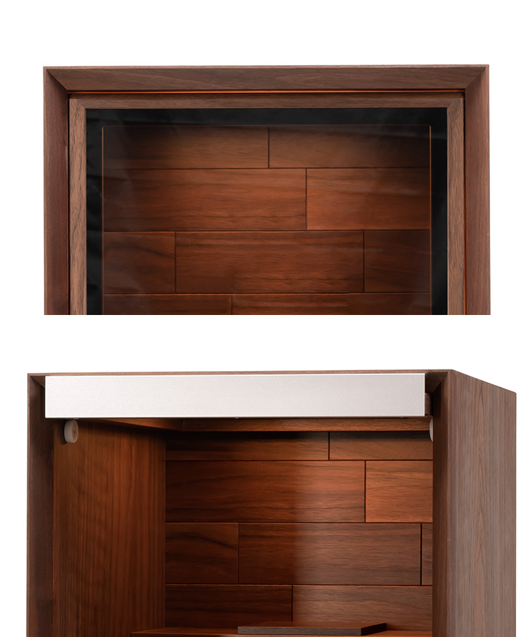 モダンミニ仏壇 フォレスト ウォールナット | 仏壇・仏具・位牌の