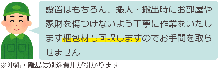 丁寧に梱包いたします